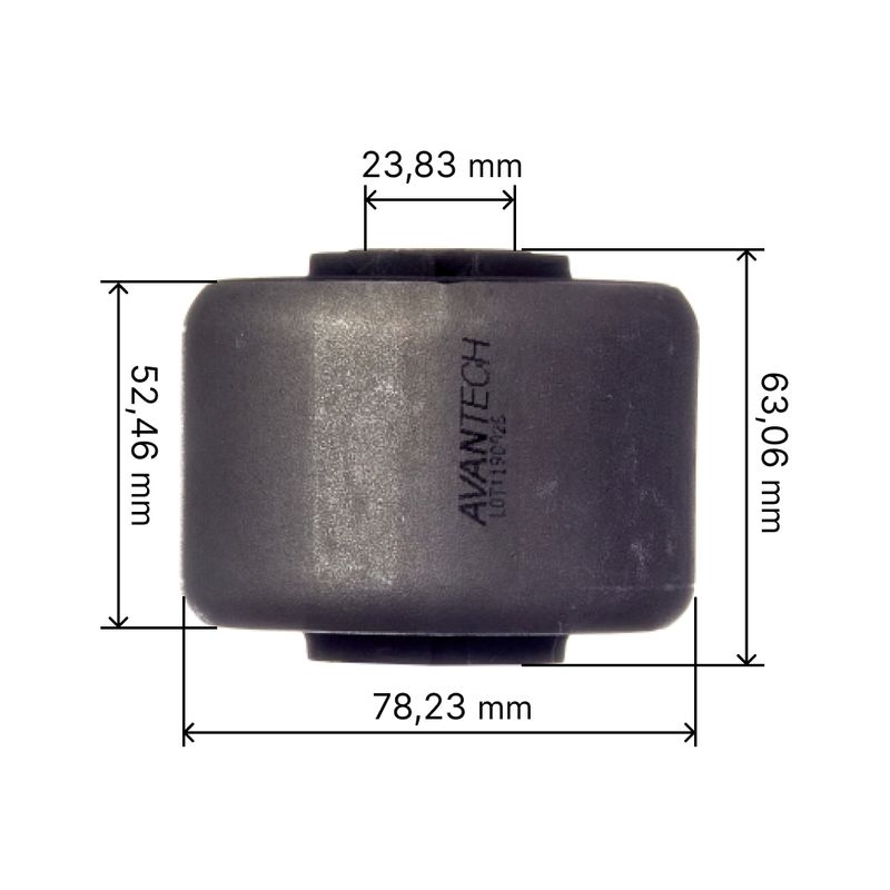 Сайлентблок подвески AVANTECH ASB0263