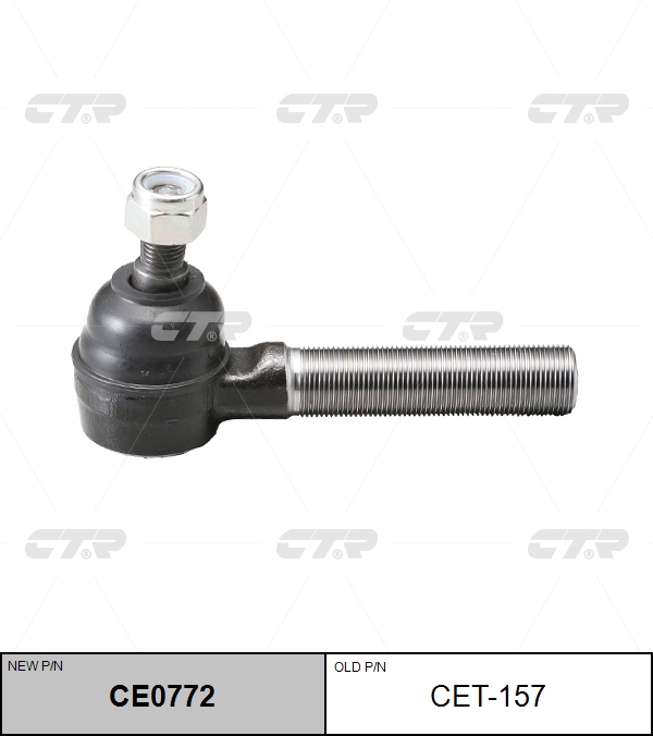 Наконечник рулевой тяги  (L) TO Dyna 150 PICK UP 3000 98- 250 PICK UP 3000 01- CTR CE0772