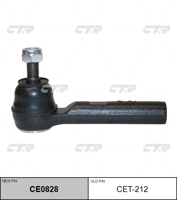 Наконечник рулевой тяги  TO Rush F700 06- CTR CE0828