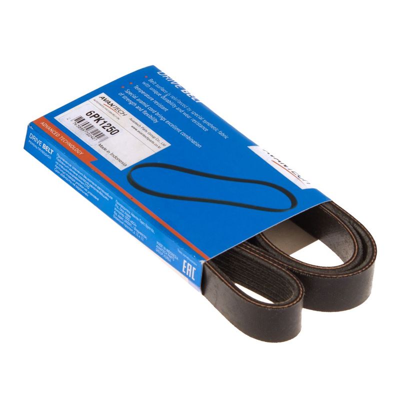 Ремень поликлиновый AVANTECH AVANTECH 6PK1250