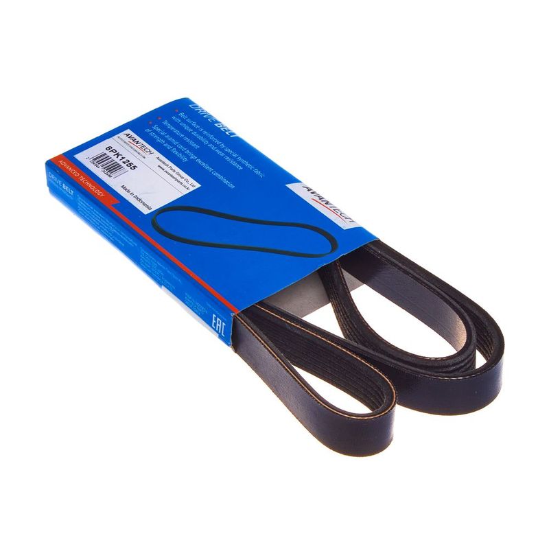 Ремень поликлиновый AVANTECH 6PK1255