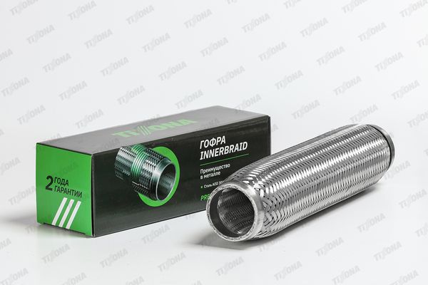 Гофра 50/320 (AISI 304 with inner braid) Компенсатор несущий наружна TIXONA 50320