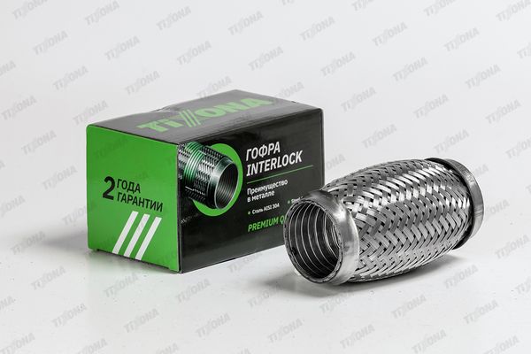 Гофра Глушителя 45X130 Усиленная (Interlock) EuroEX 45x130il