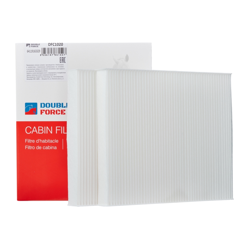 Фильтр салонный DOUBLE FORCE DOUBLE FORCE DF1020