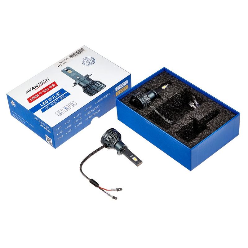 Лампа светодиодная  LED  H1 12V 35W 3000К AVANTECH ALB0135Y