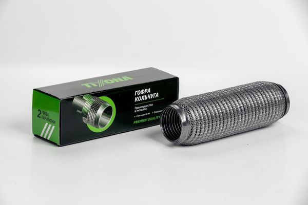 Гофра Глушителя 55X240 3-Х Слойная EuroEX 