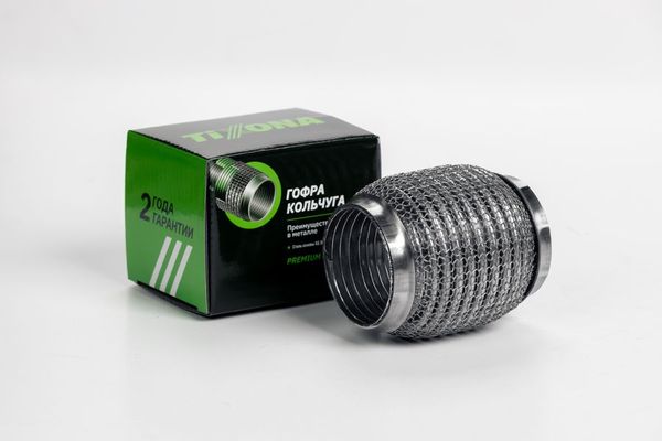Гофра глушителя 60x100 Interlock