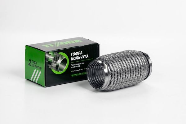 Гофра глушителя 60x150 мм Interlock кольчуга