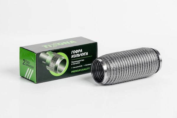 Гофра Глушителя 60X200 Кольчуга С Обмоткой EuroEX 