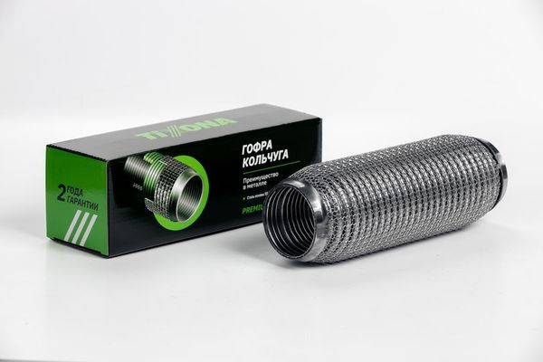 Гофра глушителя 60x250 мм Interlock кольчуга