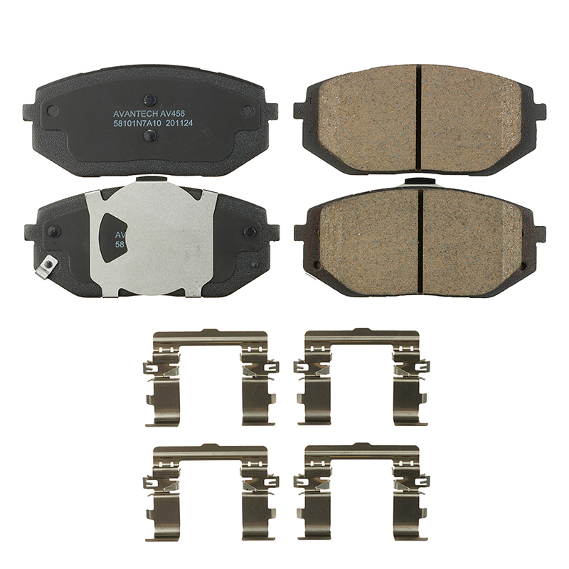 Колодки тормозные дисковые  (F) HYUNDAI Tucson PGT22 PHE21 PGT22 PHU21 - Sonata 19 PDV19 - AVANTECH AV458