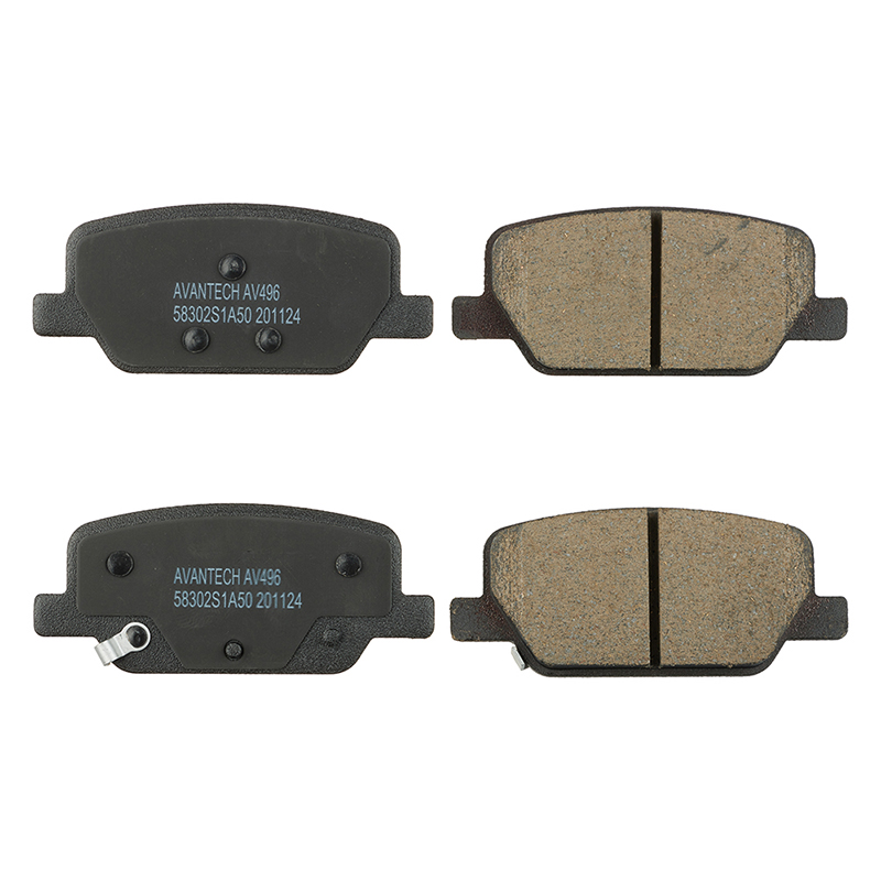 Колодки тормозные дисковые  (противоскрипн AVANTECH AV496