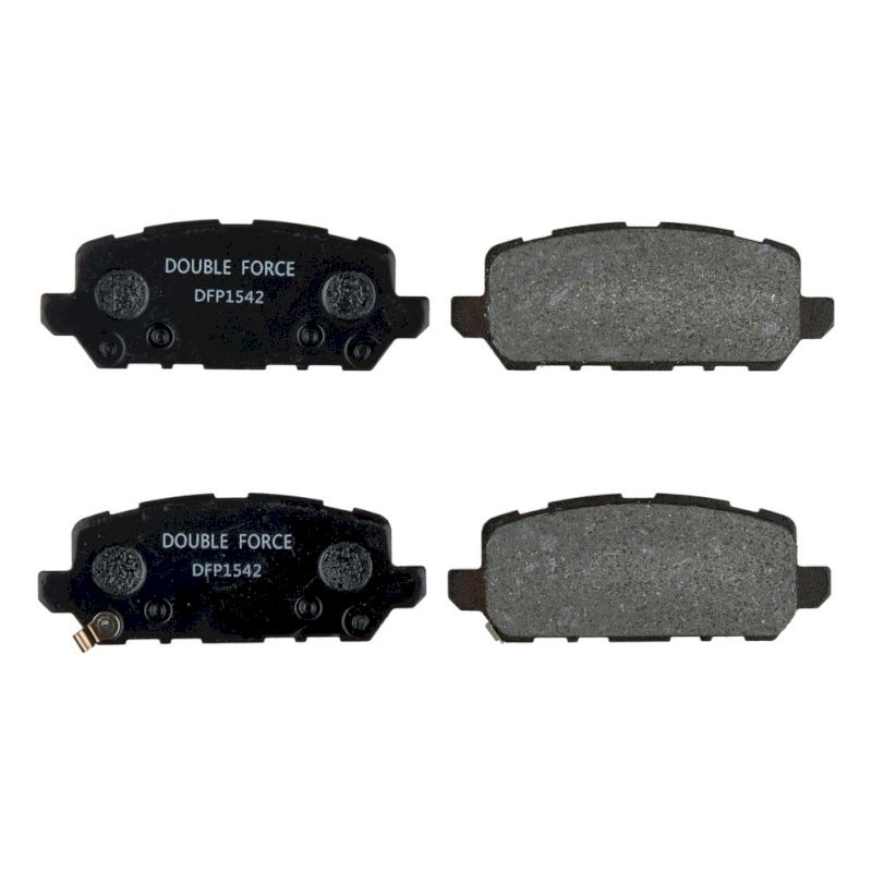 Колодки тормозные дисковые  (Rr) HONDA Accord 2012-2017 HR-V 2014- Vezel 2013- DOUBLE FORCE DFP1542
