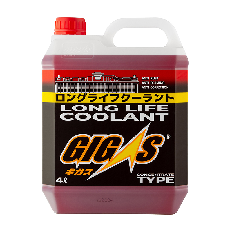 Антифриз  LONG LIFE COOLANT CONCENTRATE RED красный 4л 4л концентрат красный GIGAS LLCCR004