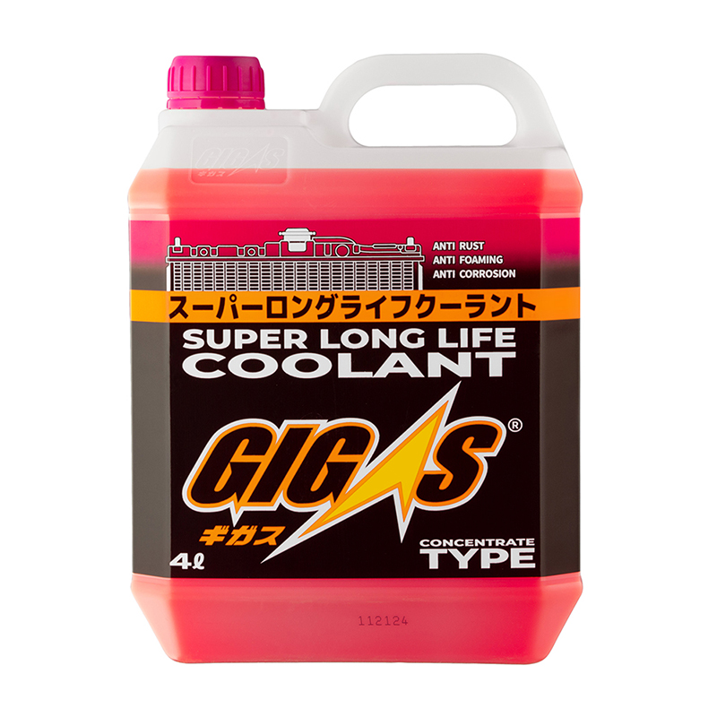 Антифриз  SUPER LONG LIFE COOLANT CONCENTRATE PINK розовый 4л 4л концентрат розовый GIGAS SLLCCP004