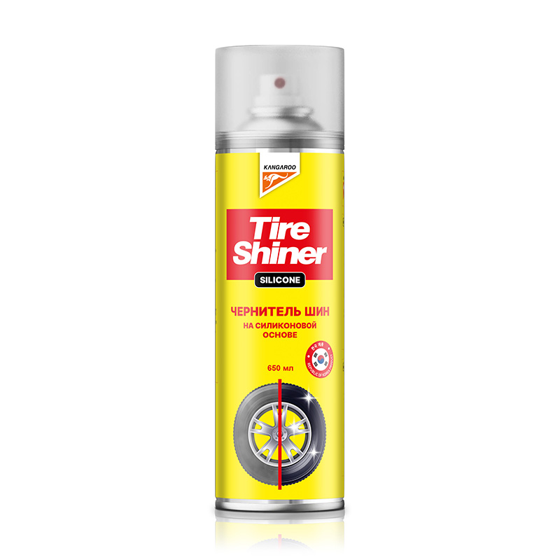 Lavr Чернитель Шин С Силиконом Глянцевый Блеск (0.5L) LAVR 