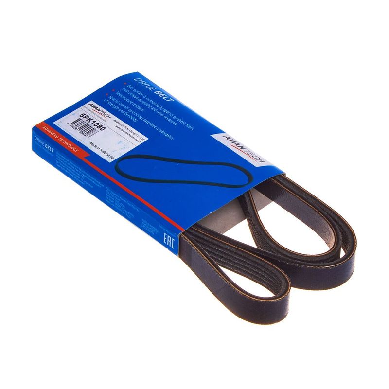 РЕМНИ ПРИВОДНЫЕ AVANTECH 5PK1080